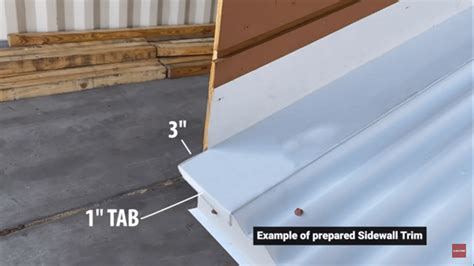 How To Install Peak Trim Flashing On Metal Roof. A Step By .